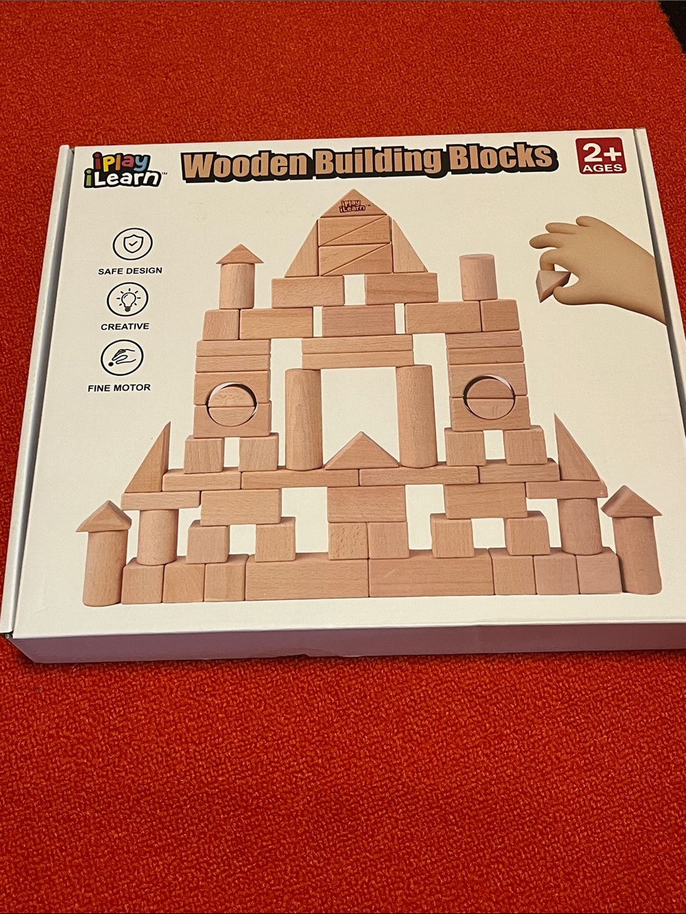 Wooden Building Blocks Set